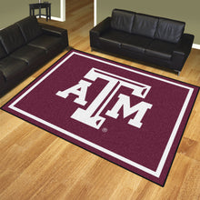 Load image into Gallery viewer, NCAA College Team Logo Plush Rug 8'x10' - Super Fan Cave
