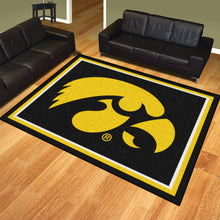 Load image into Gallery viewer, NCAA College Team Logo Plush Rug 8'x10' - Super Fan Cave
