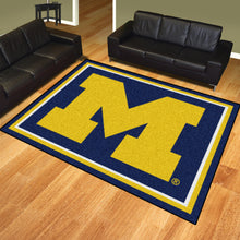 Load image into Gallery viewer, NCAA College Team Logo Plush Rug 8'x10' - Super Fan Cave