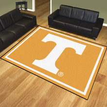 Load image into Gallery viewer, NCAA College Team Logo Plush Rug 8'x10' - Super Fan Cave