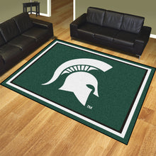 Load image into Gallery viewer, NCAA College Team Logo Plush Rug 8'x10' - Super Fan Cave