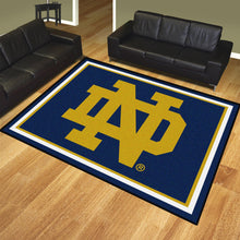 Load image into Gallery viewer, NCAA College Team Logo Plush Rug 8'x10' - Super Fan Cave