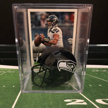 Load image into Gallery viewer, NFL All-Star Line up mini helmet shadowbox w/ player card - Super Fan Cave