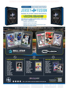 JERSEY FUSION BASEBALL EDITION SEALED BOX - (1) JERSEY FUSION PER BOX