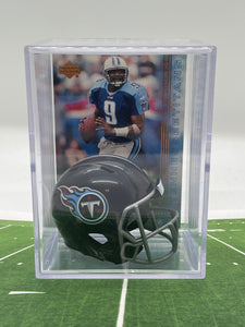Tennessee Titans NFL mini helmet shadowbox w/ card - Super Fan Cave