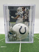 Load image into Gallery viewer, Indianapolis Colts NFL mini helmet shadowbox w/ player card - Super Fan Cave