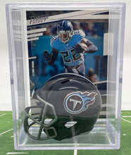 Load image into Gallery viewer, Tennessee Titans NFL mini helmet shadowbox w/ card - Super Fan Cave