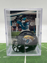 Load image into Gallery viewer, Jacksonville Jaguars NFL mini helmet shadowbox w/ player card - Super Fan Cave