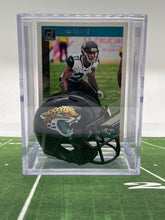 Load image into Gallery viewer, Jacksonville Jaguars NFL mini helmet shadowbox w/ player card - Super Fan Cave