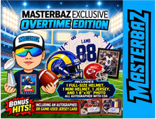 Load image into Gallery viewer, 2026 Masterbaz Autographed Football OVERTIME Hobby Box
