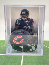 Load image into Gallery viewer, Chicago Bears mini helmet shadowbox w/ player card - Super Fan Cave