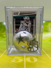 Load image into Gallery viewer, Dallas Cowboys NFL mini helmet shadowbox w/ player card - Super Fan Cave