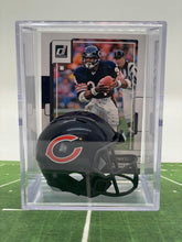 Load image into Gallery viewer, Chicago Bears mini helmet shadowbox w/ player card - Super Fan Cave