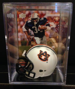 Auburn Tigers NCAA mini helmet shadowbox w/ player card– MASTERBAZ