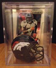 Load image into Gallery viewer, NFL All-Star Line up mini helmet shadowbox w/ player card - Super Fan Cave