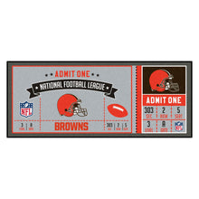 Load image into Gallery viewer, NFL Teams Ticket Runner 30&quot;x72&quot; Mat - Super Fan Cave