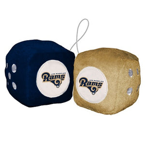 NFL Premium Plush Fuzzy Dice - Super Fan Cave