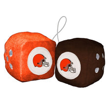 Load image into Gallery viewer, NFL Premium Plush Fuzzy Dice - Super Fan Cave