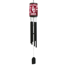 Load image into Gallery viewer, NCAA College Team Logo Licensed Plate Wind Chime - Super Fan Cave