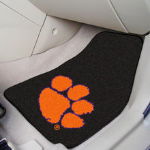 Load image into Gallery viewer, NCAA College Team Logo 2-piece Carpet Car Mat Set - Super Fan Cave
