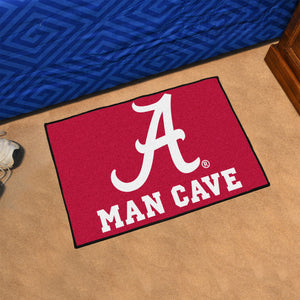 NCAA College Team Logo Man Cave Starter Mat - Super Fan Cave