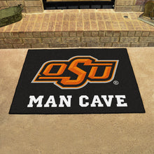 Load image into Gallery viewer, NCAA College Team Logo Man Cave ALL STAR Mat - Super Fan Cave