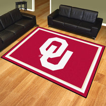 Load image into Gallery viewer, NCAA College Team Logo Plush Rug 8&#39;x10&#39; - Super Fan Cave