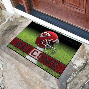 NFL Teams Crumb Rubber Door Mat 18"x30" - Super Fan Cave