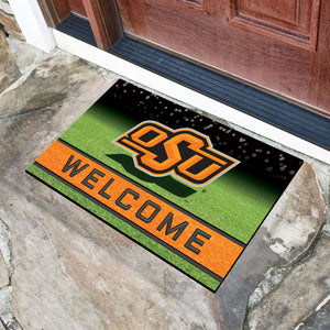 NCAA College Teams Crumb Rubber Door Mat 18"x30" - Super Fan Cave