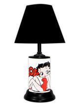 Load image into Gallery viewer, Betty Boop License Plate made Lamp with shade - Super Fan Cave
