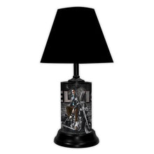 Load image into Gallery viewer, Elvis Presley License Plate made Lamp with shade - Super Fan Cave