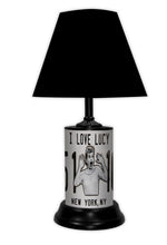 Load image into Gallery viewer, I Love Lucy License Plate made Lamp with shade - Super Fan Cave