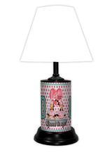 Load image into Gallery viewer, I Love Lucy License Plate made Lamp with shade - Super Fan Cave