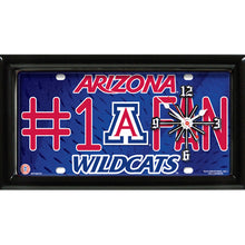 Load image into Gallery viewer, NCAA College Team Logo #1 Fan Licensed Plate Clock - Super Fan Cave