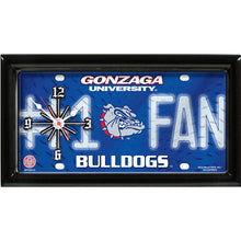 Load image into Gallery viewer, NCAA College Team Logo #1 Fan Licensed Plate Clock - Super Fan Cave