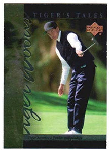 2001 Upper Deck Golf Tiger Woods Tiger's Tales Insert Set (30) - Super Fan Cave